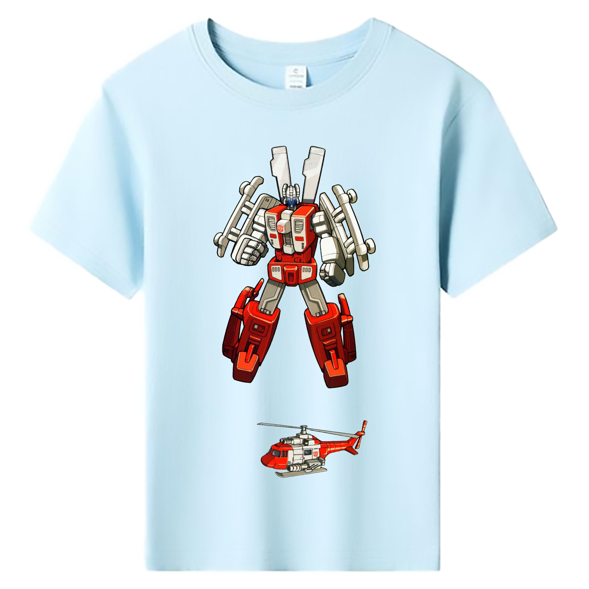 （画像用）  綿100％キッズTシャツ（フロントプリント）